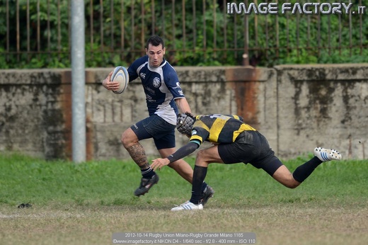 2012-10-14 Rugby Union Milano-Rugby Grande Milano 1165